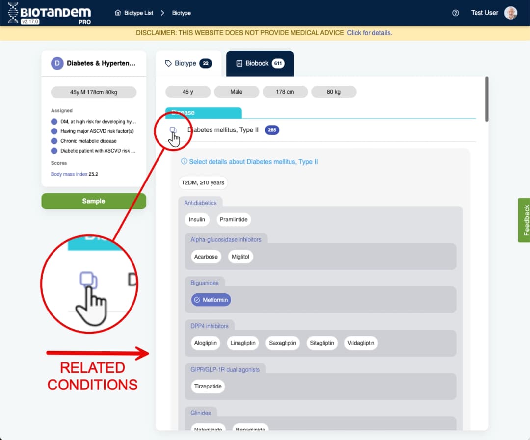 Fine tune your Biotwin